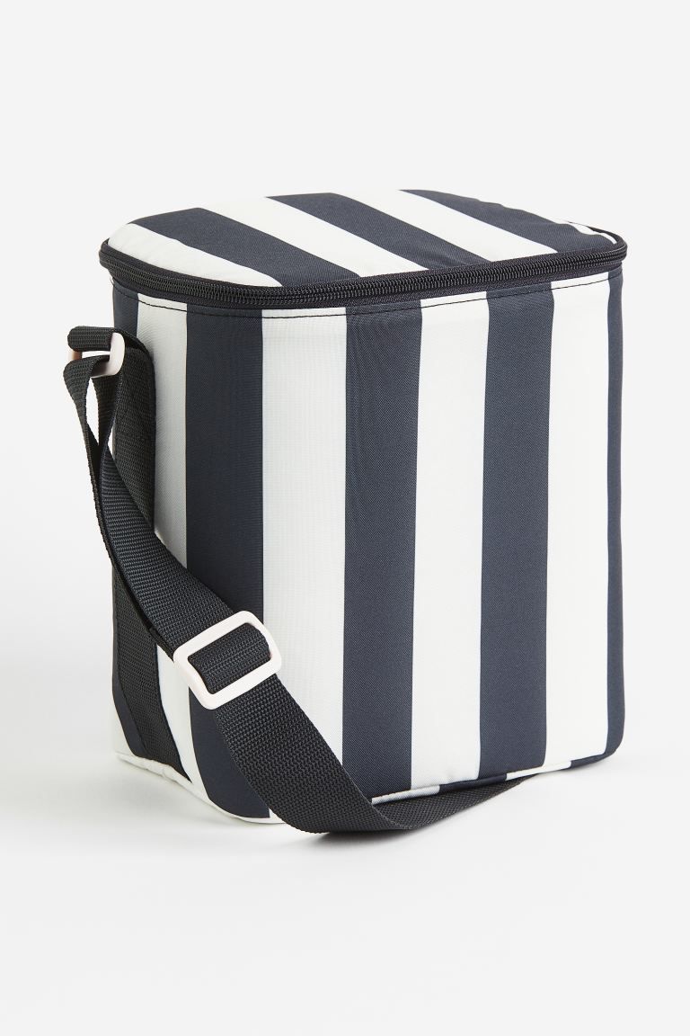 Cooler Bag with Shoulder Strap - Yellow/striped - Home All | H&M US | H&M (US + CA)