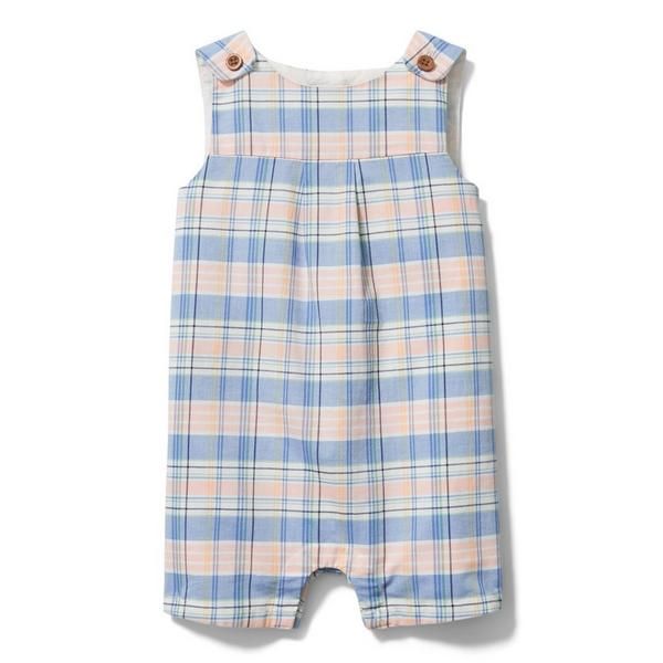 Baby Madras Plaid Romper | Janie and Jack