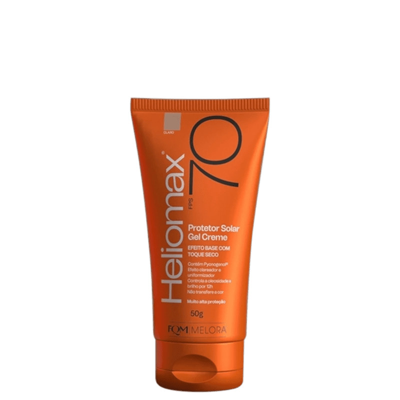 Protetor Solar Heliomax FPS 70 Gel Creme Claro 50g | Beleza Na Web (BR)