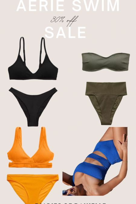 Aerie Sale on Swimwear! 30% off 

Bikinis, swimwear, vacation style, two piece swimsuits, one piece swimsuit 

#LTKswim #LTKsalealert #LTKSeasonal