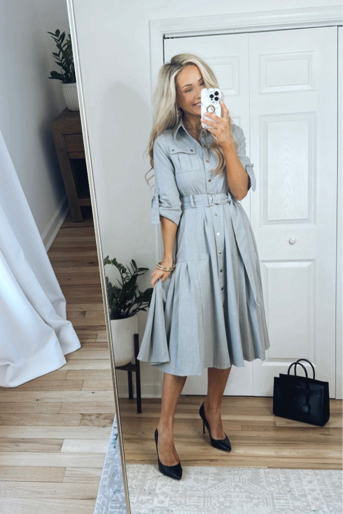 Belted Mini Shirtdress curated on LTK