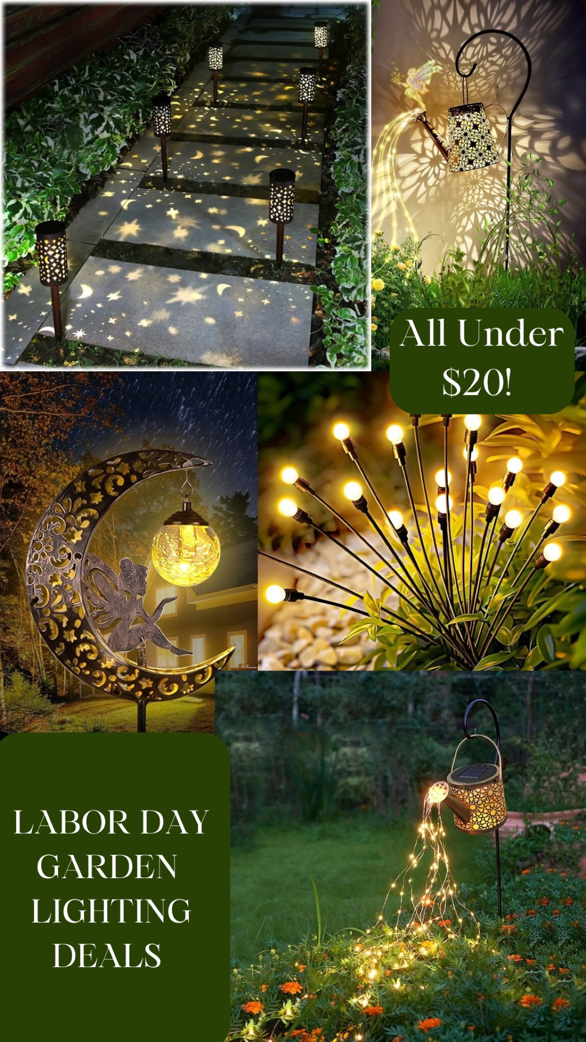 Elevate your outdoor evening space with these beautiful garden light options, all under $20! 

Amazon finds, garden decor, design 

#LTKFallSale #LTKHome #LTKFindsUnder50