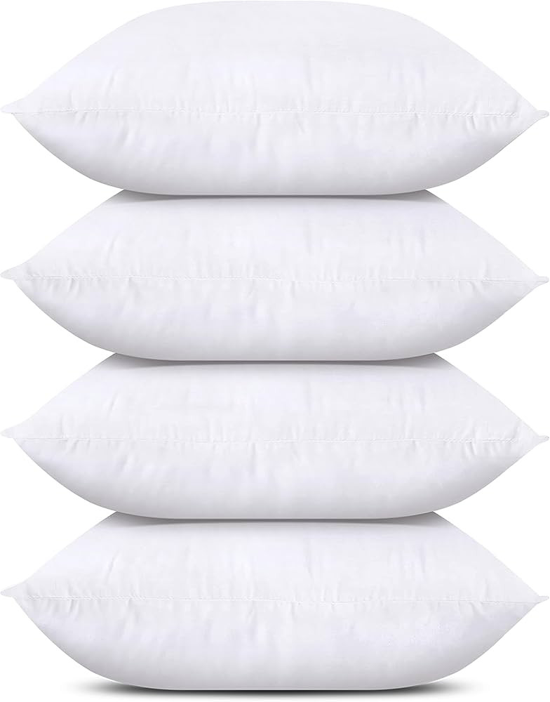 Throw Pillow Inserts - The pack of superior quality pillows is expertly woven and sewn to perfect... | Amazon (US)