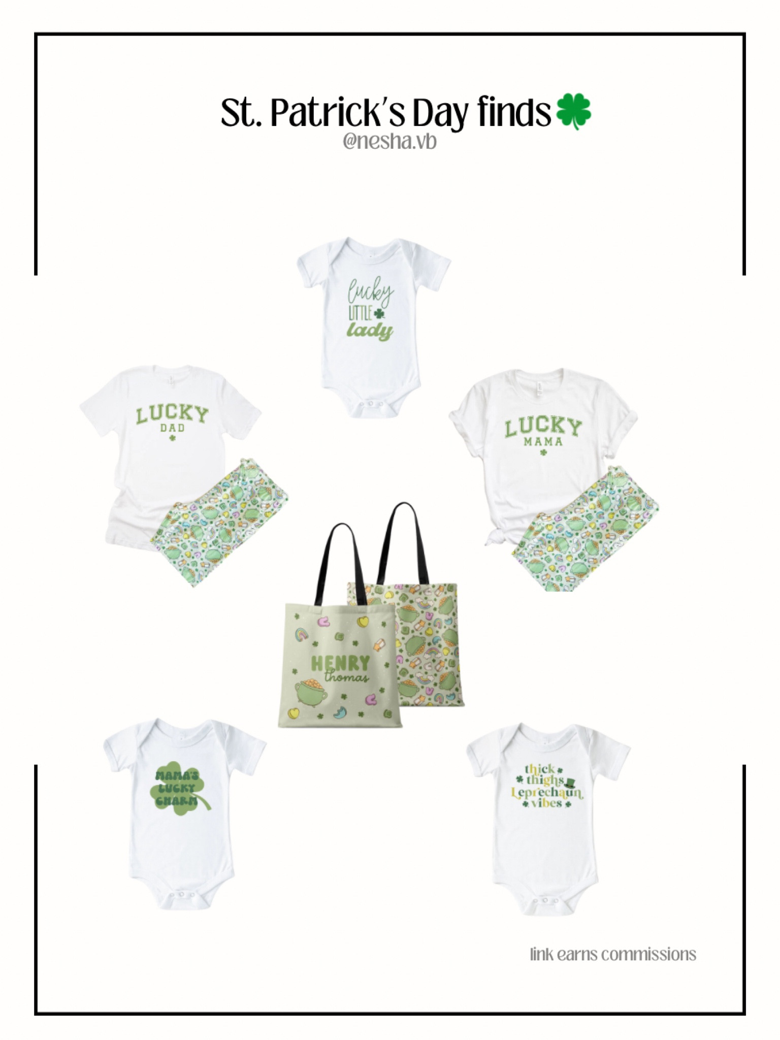 Family finds for St. Patrick’s Day ☘️ cute + affordable for the entire family! #familymatching #springfinds #shopwithme #shopping

#LTKSpringSale #LTKbaby #LTKfamily