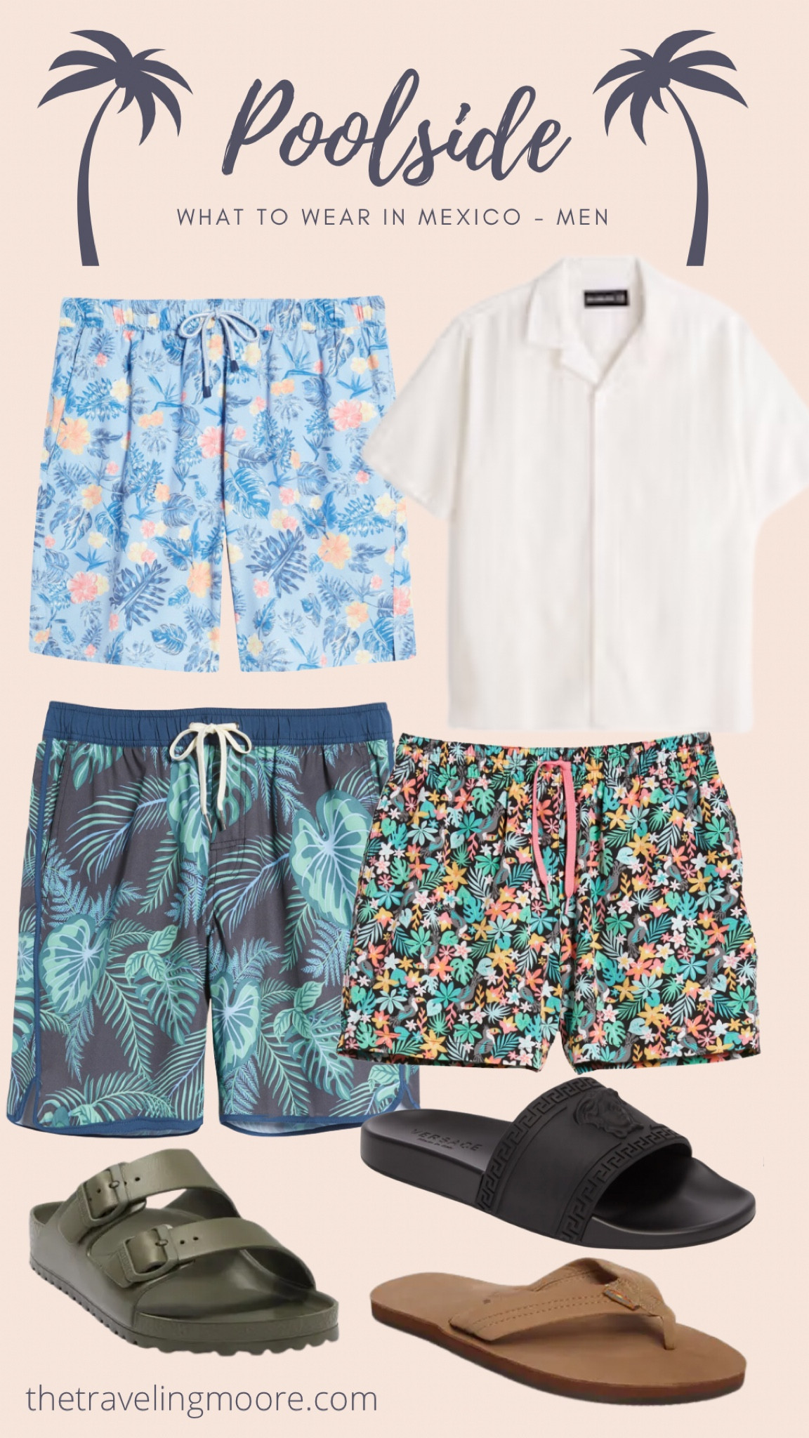 What to wear on vacation, men’s resort wear, Mexico travel, Mexico packing lists, men’s swim, affordable swimwear

#LTKtravel #LTKmens #LTKswim