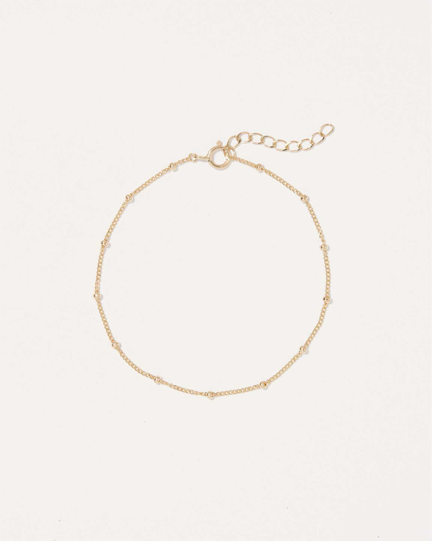 14k Gold Beaded Bracelet | Quince