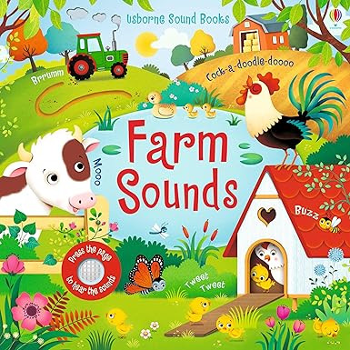 Farm Sounds: An Interactive Adventure with Adorable Farmyard Animals, Engaging Sounds, and Colorf... | Amazon (US)