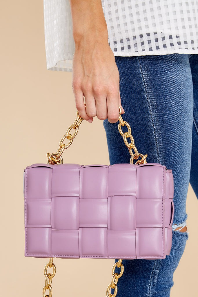 My One And Only Lavender Chain Bag | Red Dress 