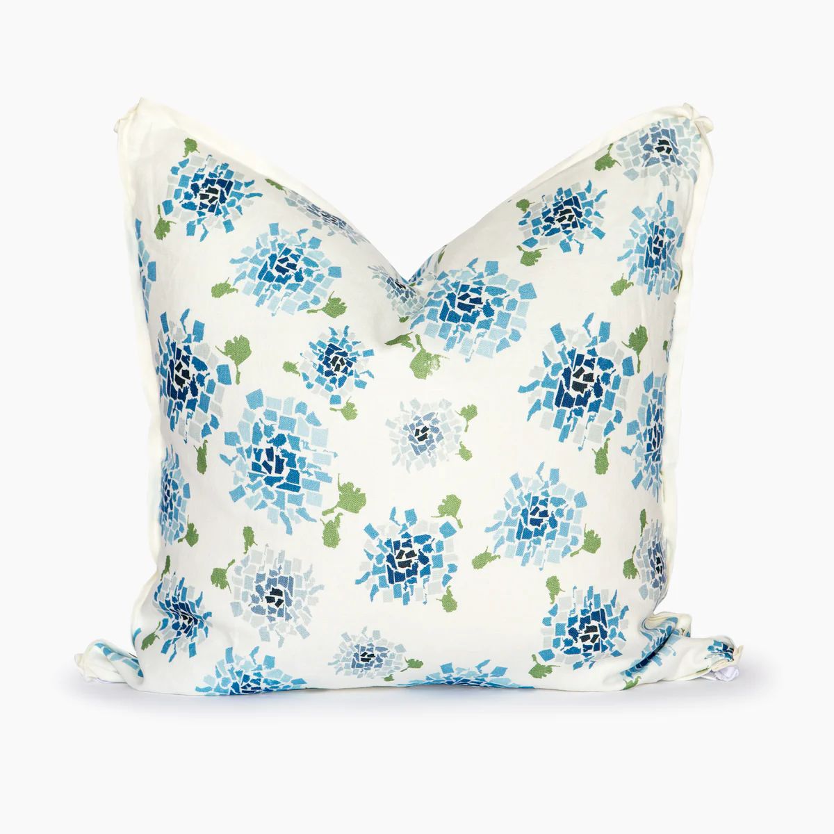 Fifty States Hydrangea Square Pillow Cover Only | Honey + Hank