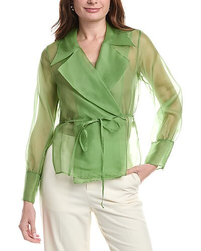 Silk Organza Blouse | Rue La La