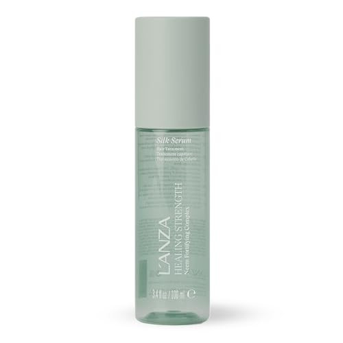 L'ANZA Healing Strength Silk Serum Hair Treatment, 3.4 Fl Oz | Anti-Frizz Hair Serum, Strengthens Dry, Frizzy Hair, Smooths Split Ends, Reduces Breakage, Glossy Shine, UV & Heat Protection | Amazon (US)