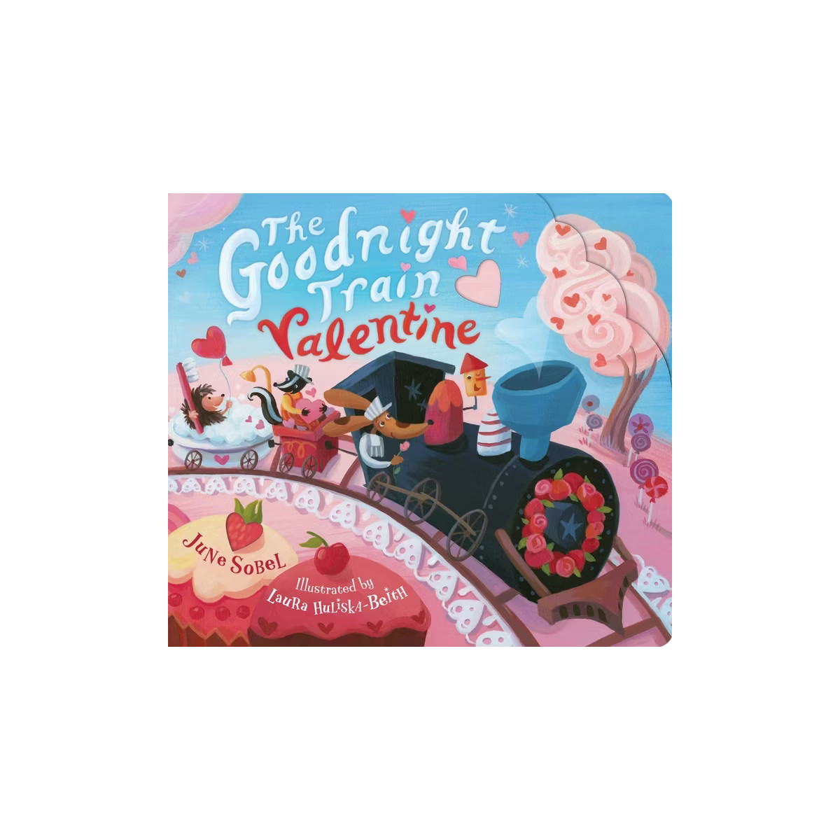 The Goodnight Train Valentine - by  June Sobel (Board Book) | Target