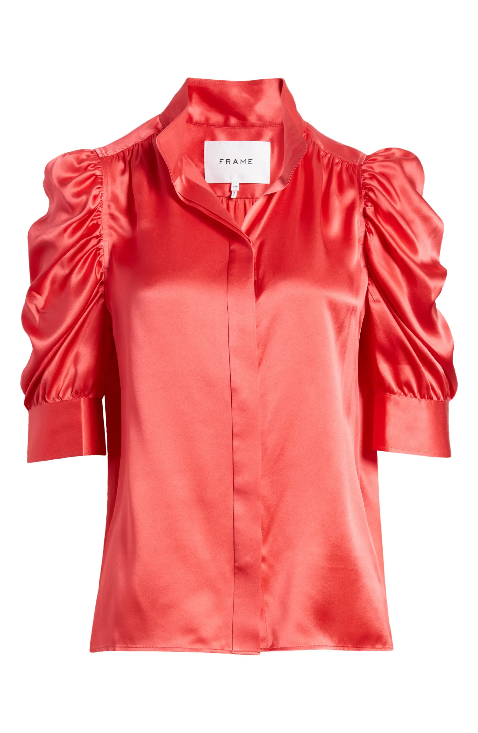 Gillian Silk Button-Up Blouse | Nordstrom
