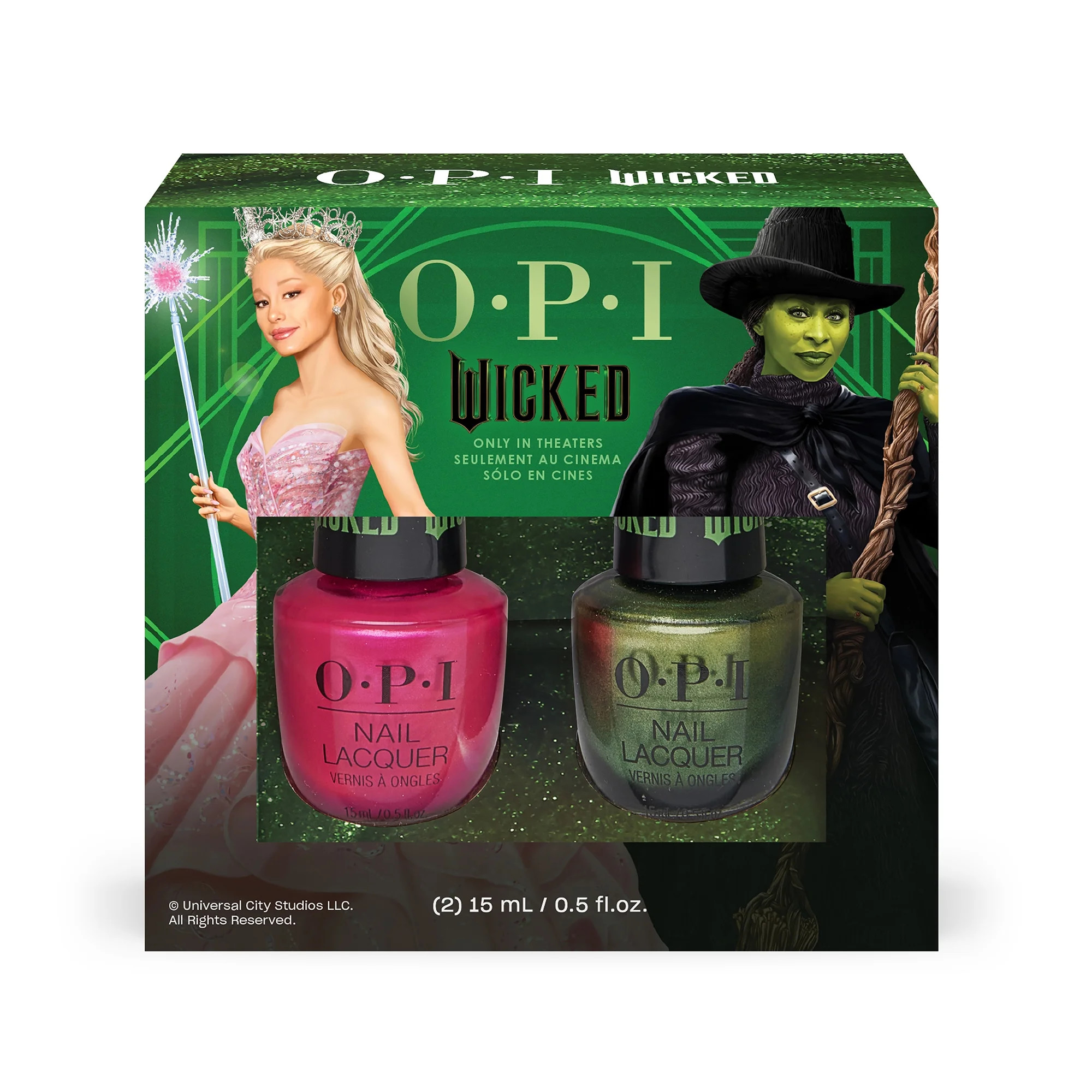 OPI Nail Lacquer, Wicked Nail Polish Duo Pack, 0.5 fl oz, 2 Pack | Walmart (US)