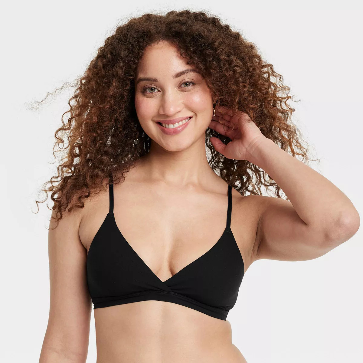 Women's Luxe Stretch Unlined Triangle Bralette - Auden™ | Target