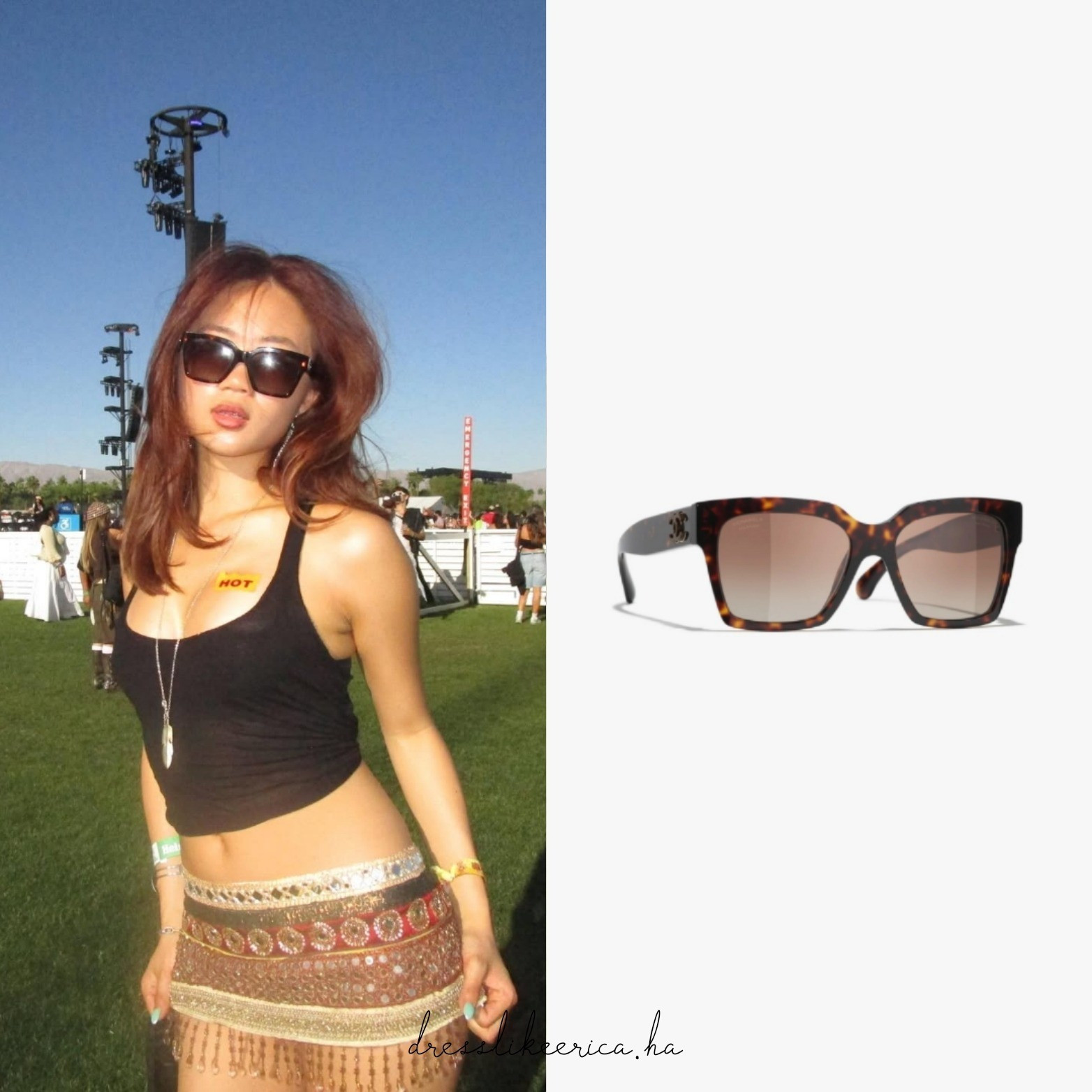 Erica Ha's Sunglasses for COACHELLA! Linked below ↓

#LTKFestival #LTKgrwm #LTKootd