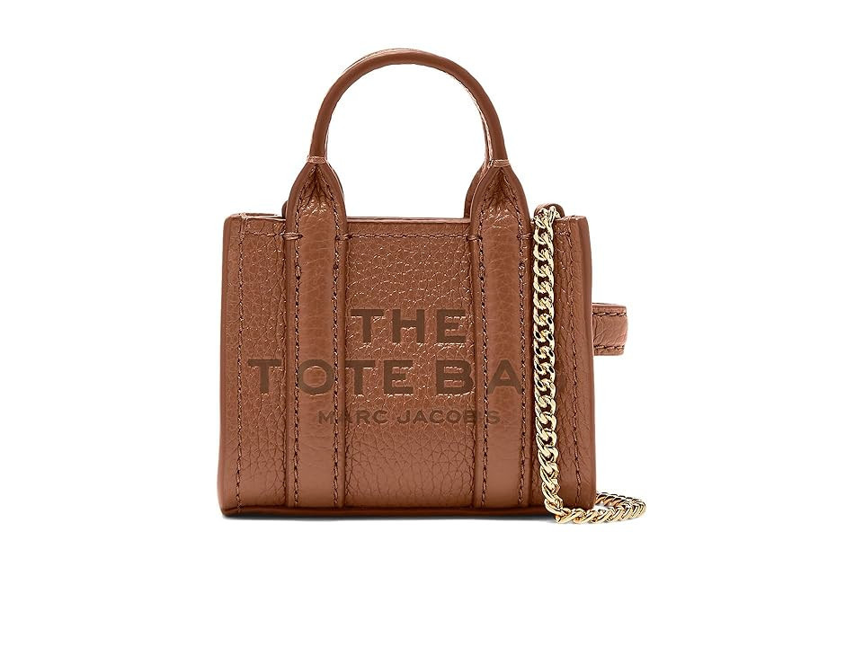 Marc Jacobs The Nano Tote Crossbody Cross Body Women's Handbags Argan Oil, Leather | Zappos