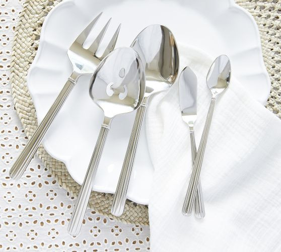 Monique Lhuillier Rivoli Hostess Set - Set of 5 | Pottery Barn (US)