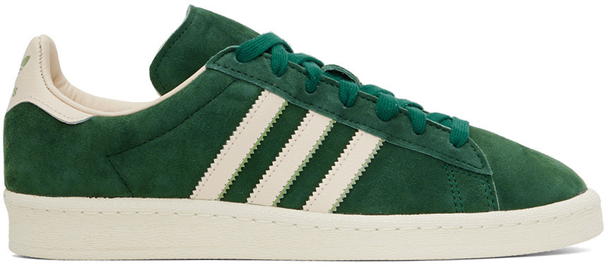 adidas Originals Green Campus 80s Sneakers | SSENSE