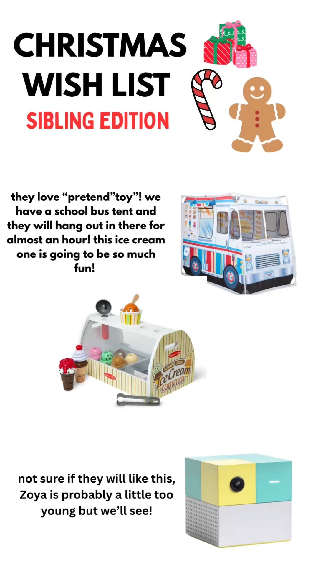 “Santa” brings combined Christmas gifts! These are toys that they both can play with together! 

#LTKGiftGuide #LTKHoliday #LTKKids