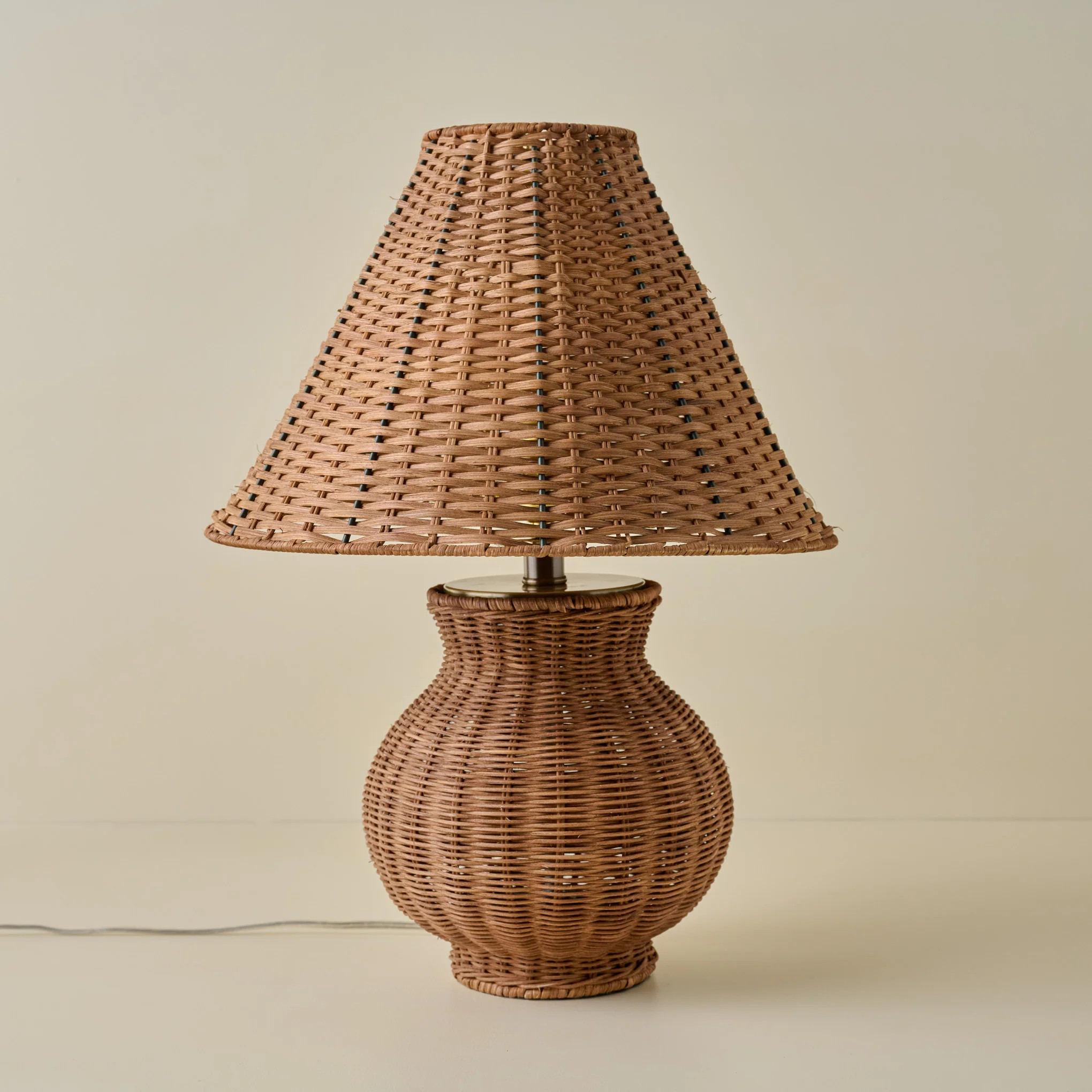 Cassie Rattan Table Lamp | Magnolia