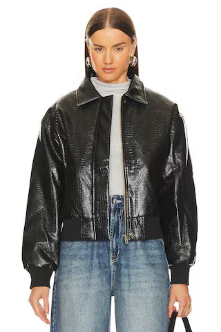 superdown x Bridget Katrina Oversized Jacket in Black from Revolve.com | Revolve Clothing (Global)