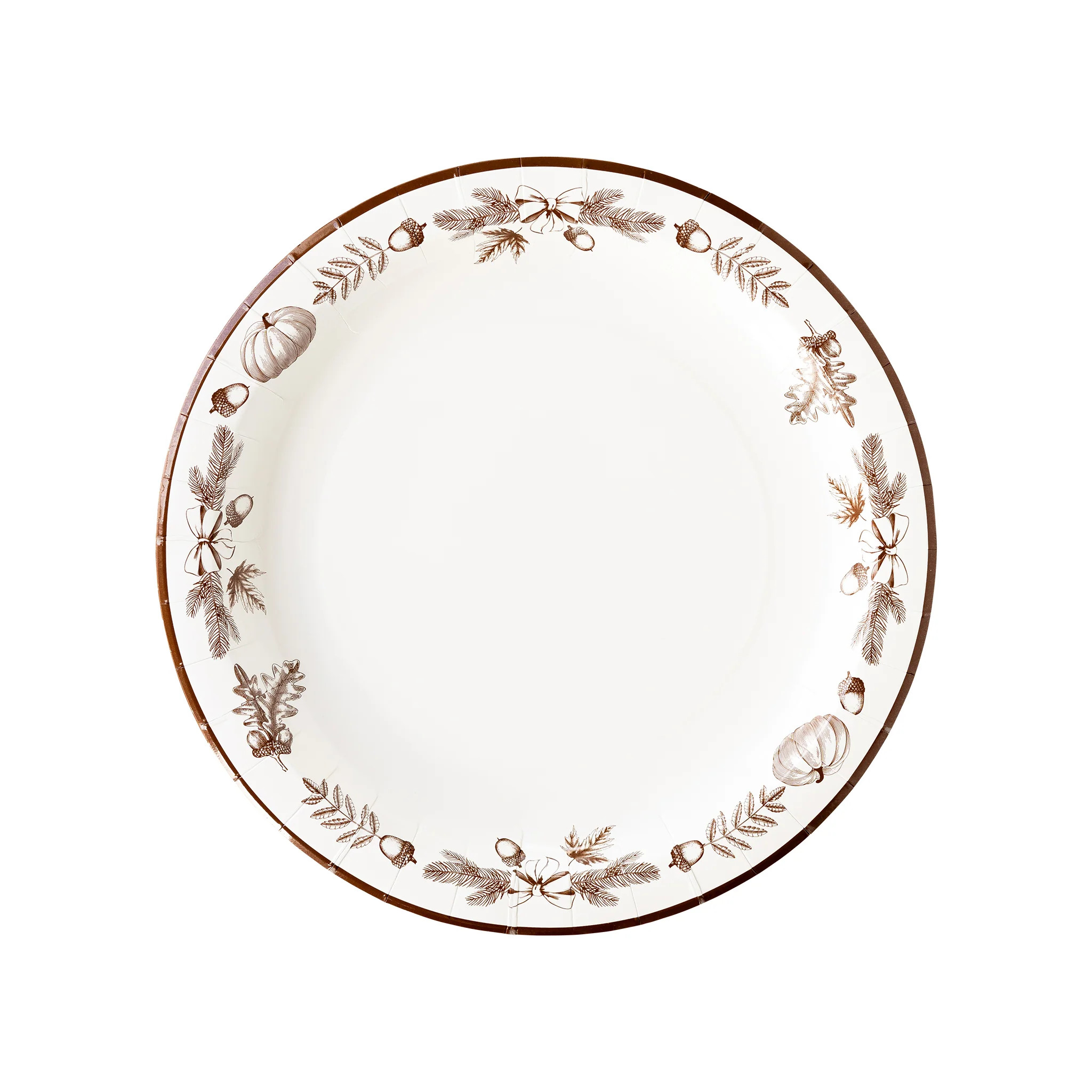 Harvest Botanical Paper Plate | My Mind's Eye