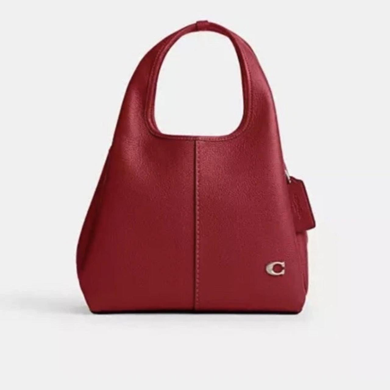 Coach Women's Shoulder bags - Red/Burgundy | Depop US