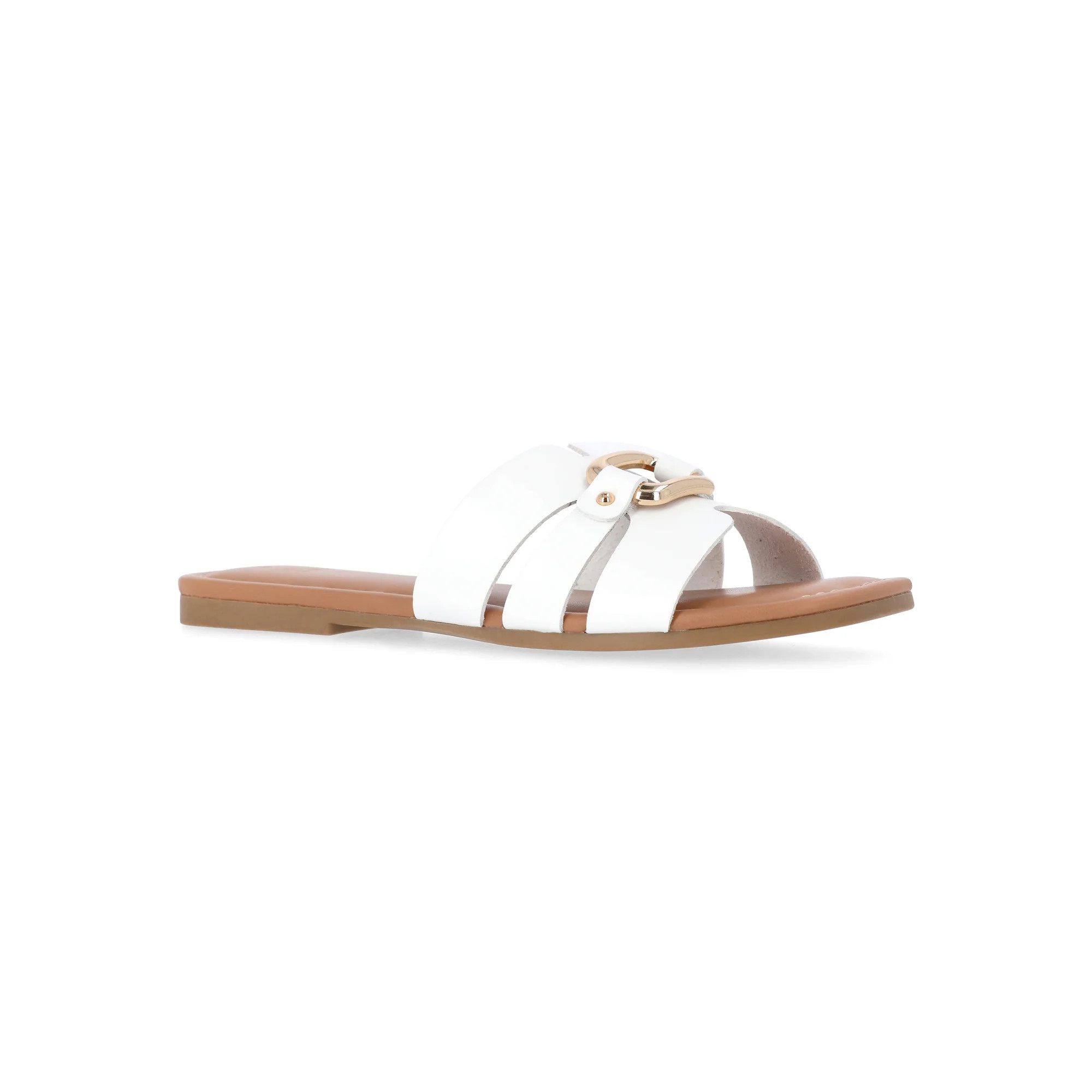 Time and Tru Women's Embellished Slide Sandals | Walmart (US)