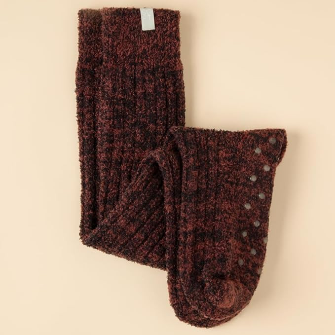 Softies Marshmallow Slouch Socks for Women Ultra Soft Plush Lounge Socks with Non Slip Grippers O... | Amazon (US)