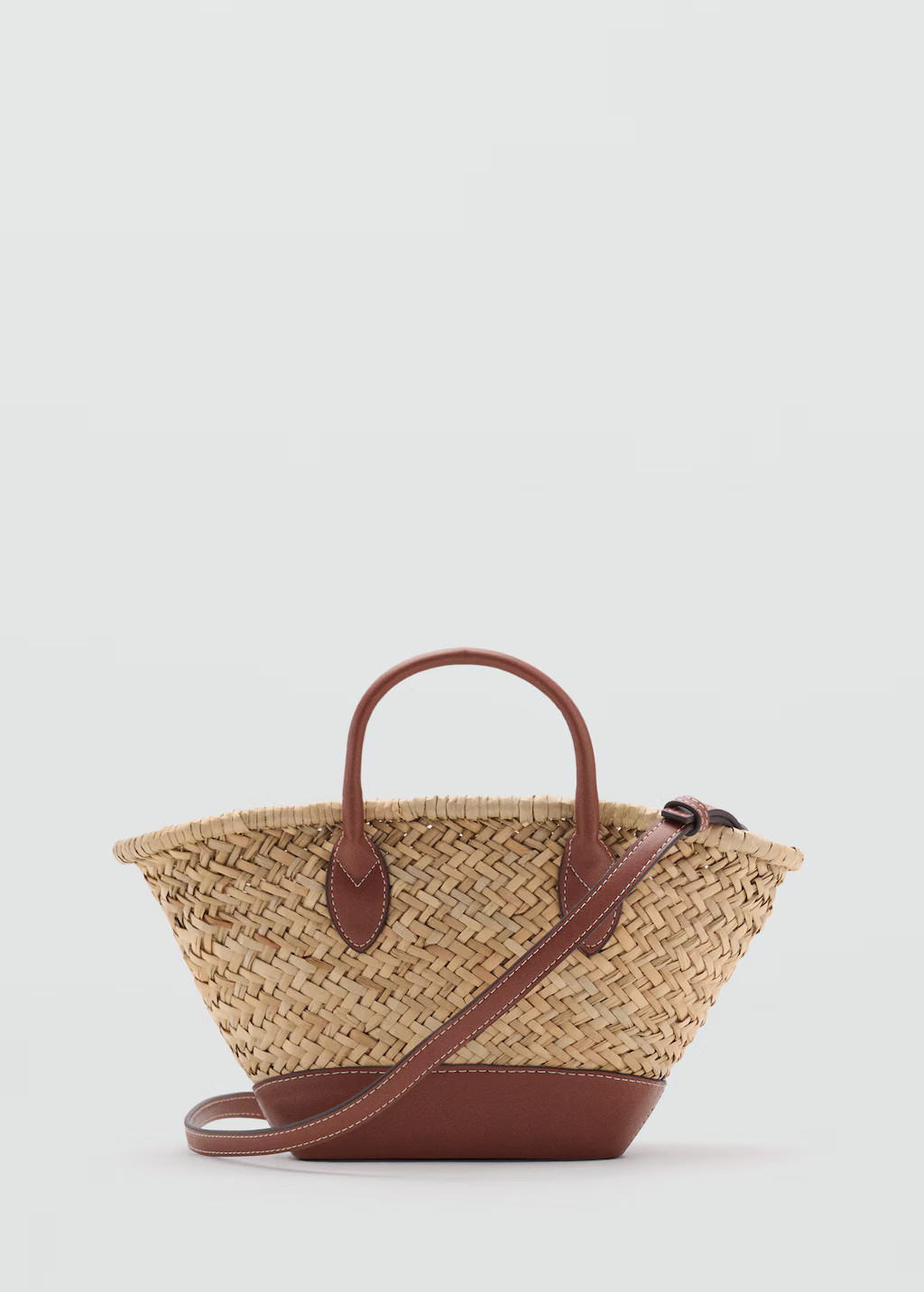 Small natural fiber basket - Women | MANGO USA | Mango (US/MX/AU)