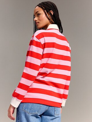 Old Navy x Christopher John Rogers Oversized Rugby Top | Old Navy (US)