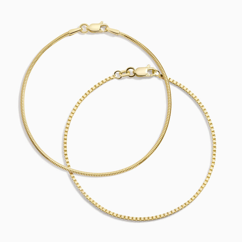 The Optimist Chain Bracelet Set | Brilliant Earth
