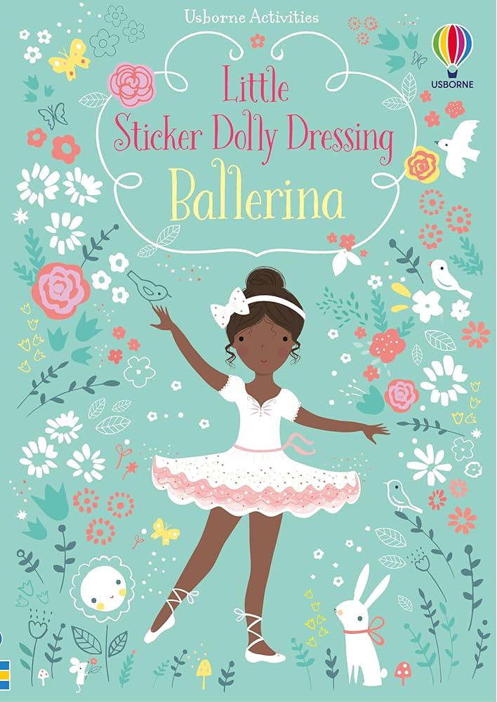 Little Sticker Dolly Dressing Ballerina: An Enchanting Activity Book About Ballet Scenes and Cost... | Amazon (US)