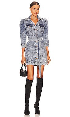 retrofete Lema Dress in Aquafina from Revolve.com | Revolve Clothing (Global)