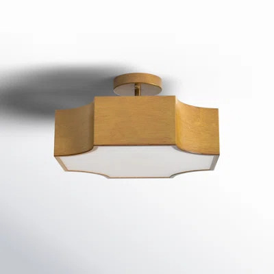 Brondby Semi Flush Mount | Wayfair North America