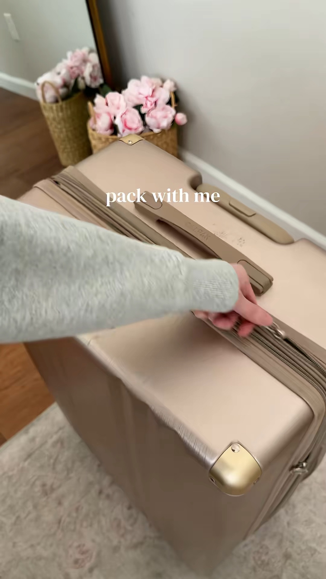 Pack with me!🤍🤍