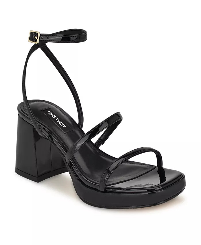 Women's Flame Square Toe Strappy Dress Sandals | Macy's