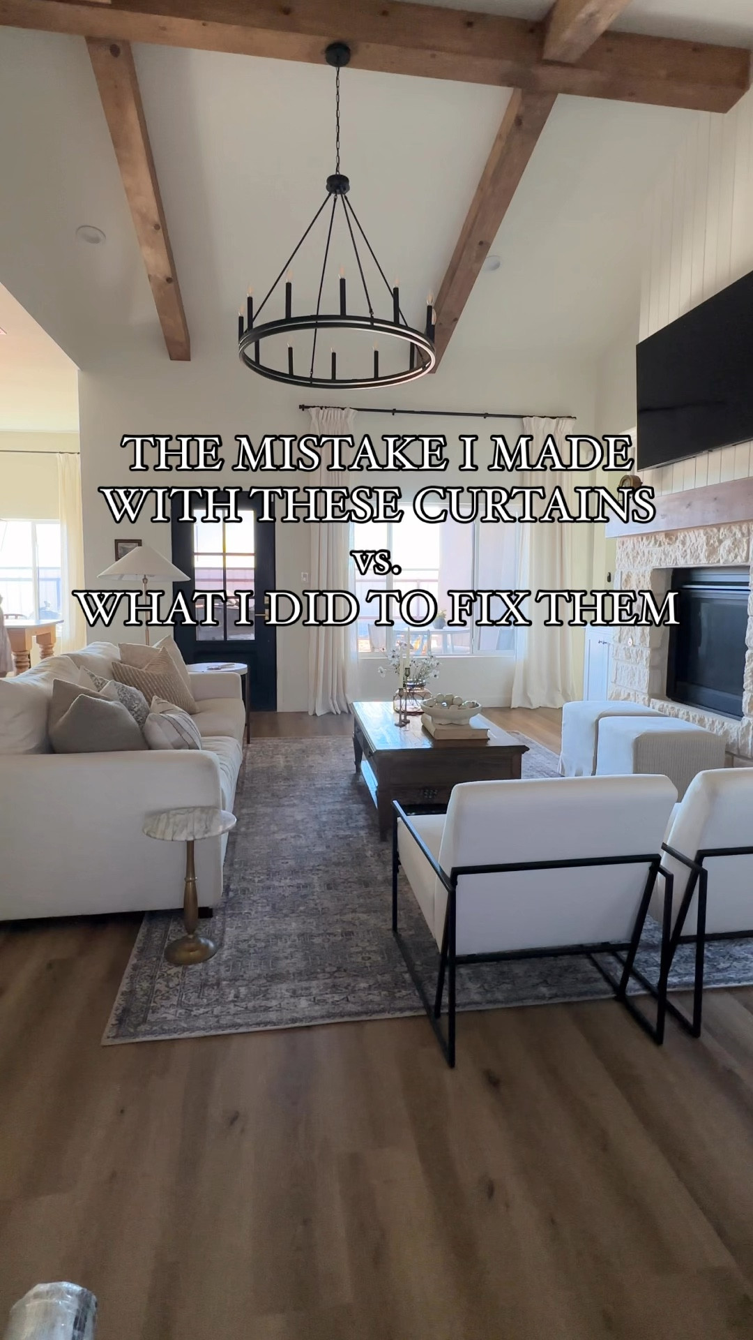 Seriously so obsessed with our new curtain color in our open concept area! 

Color: Light Khaki
Header: Triple French Pleat

#LTKhome

#LTKHome