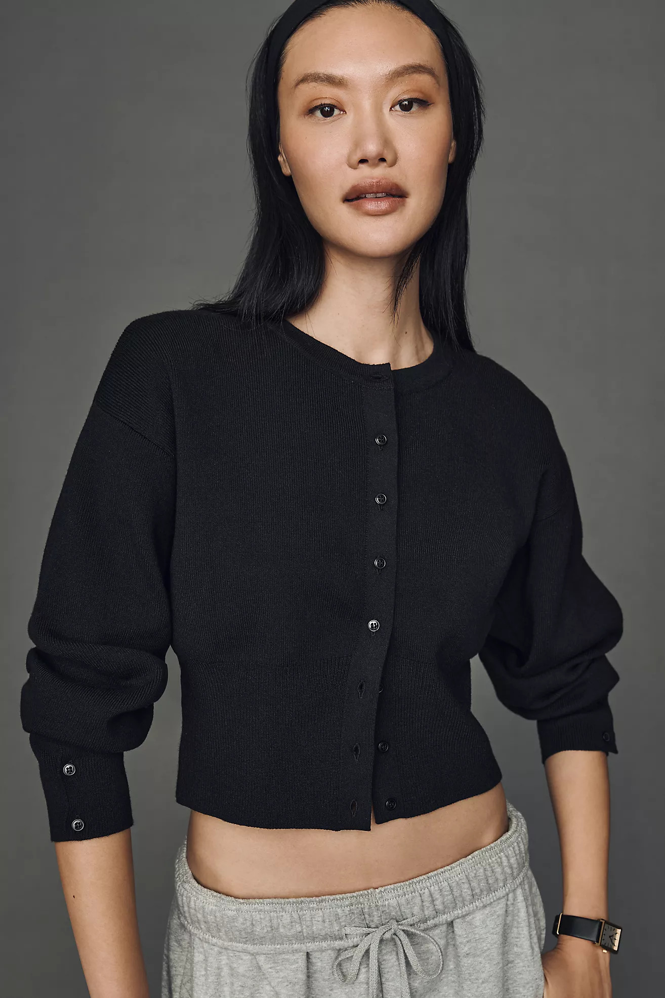 Daily Practice Everyday Crew-Neck Cardigan | Anthropologie (US)