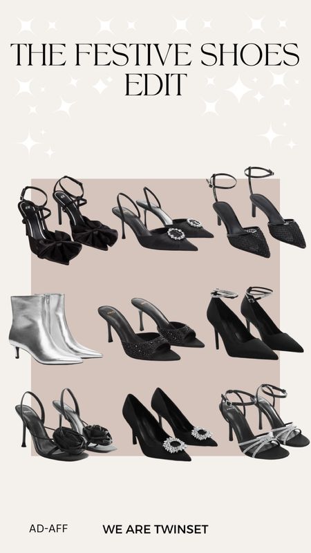 The festive shoes edit ✨
Party shoes, heels 

#LTKparties #LTKstyletip #LTKshoecrush