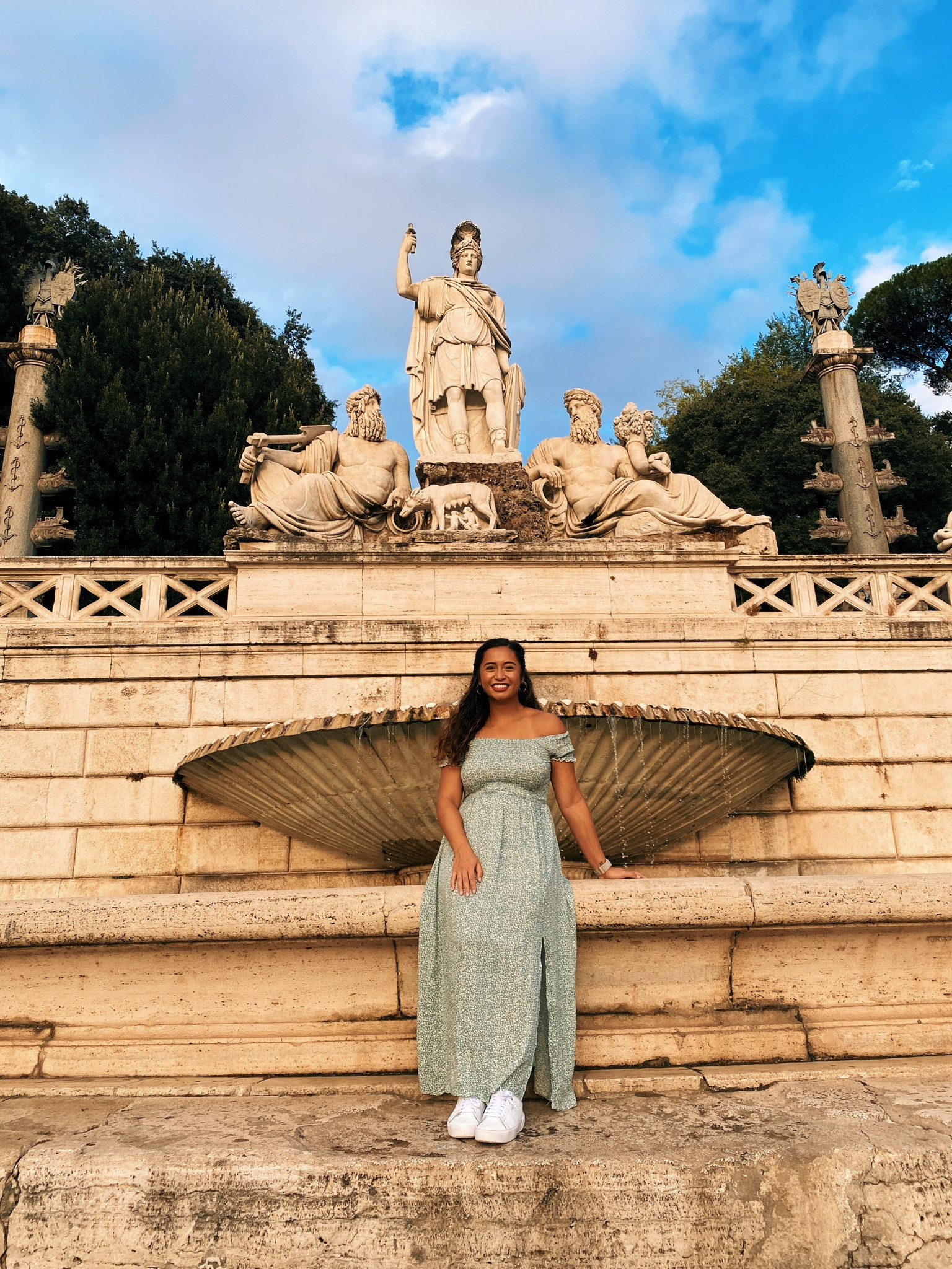 Outfit ideas to wear to Europe. Outfit ideas for Rome, Italy. Dress to wear when traveling. Outfit inspiration for Europe. Comfortably dress to wear when traveling. Shein dresses. Spring dress ideas.

#LTKfit #LTKSeasonal #LTKeurope