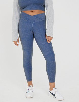 OFFLINE By Aerie Real Me Double Crossover Legging | Aerie