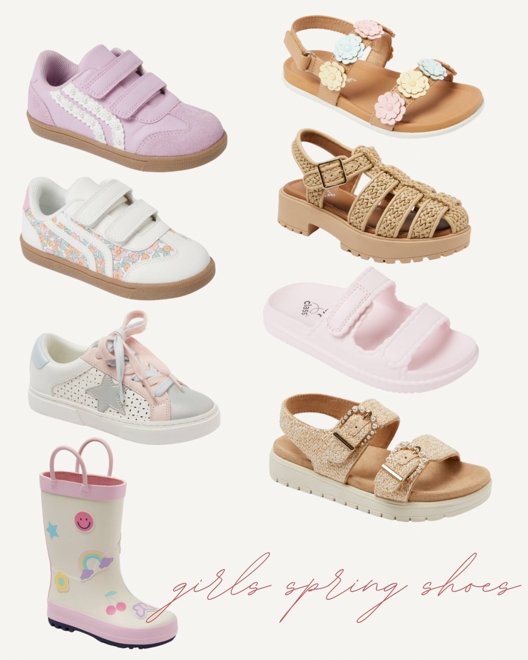 Toddler girls little girls shoes, spring shoes, tennis shoes, gym shoes, sneakers, sandals, floral, rainboots, Easter basket gift ideas, gift ideas for baby girl

#LTKBaby #LTKmomlife #LTKKids