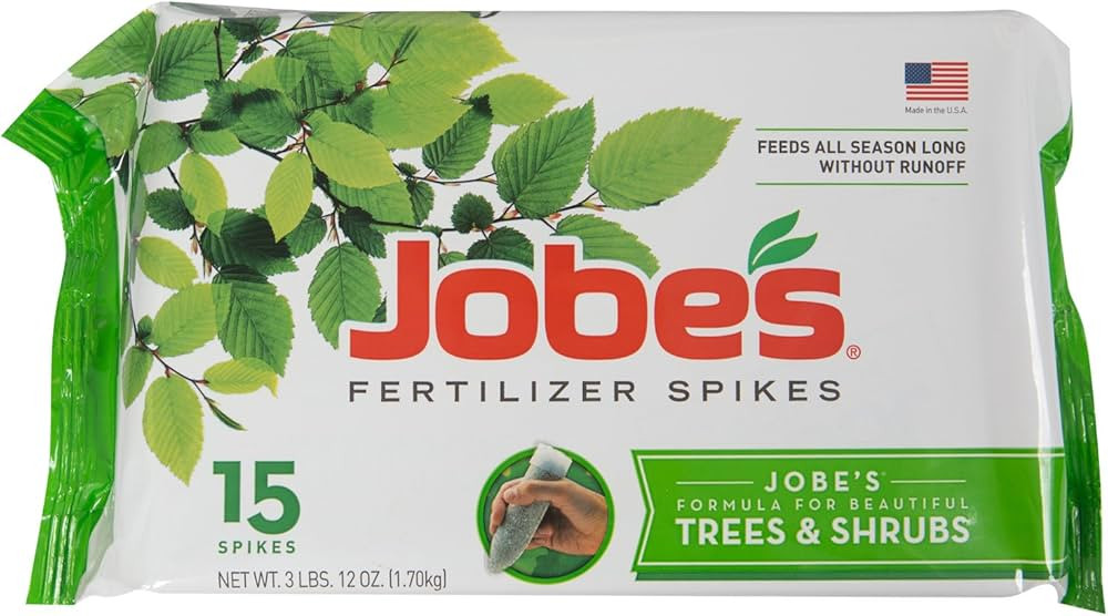 Jobe’s Slow Release Tree and Shrub Fertilizer Spikes, Easy Plant Care for Oak, Maple, Dogwood, ... | Amazon (US)