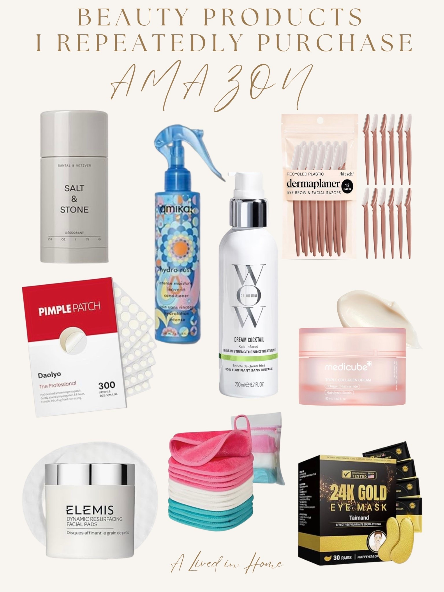 These are some of the products that I repeatedly order on Amazon for myself and my teens  

#LTKFindsUnder50 #LTKselfcare #LTKBeauty