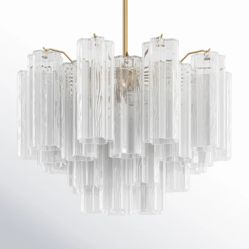 Arras Metal Dimmable Tiered Chandelier | Joss & Main