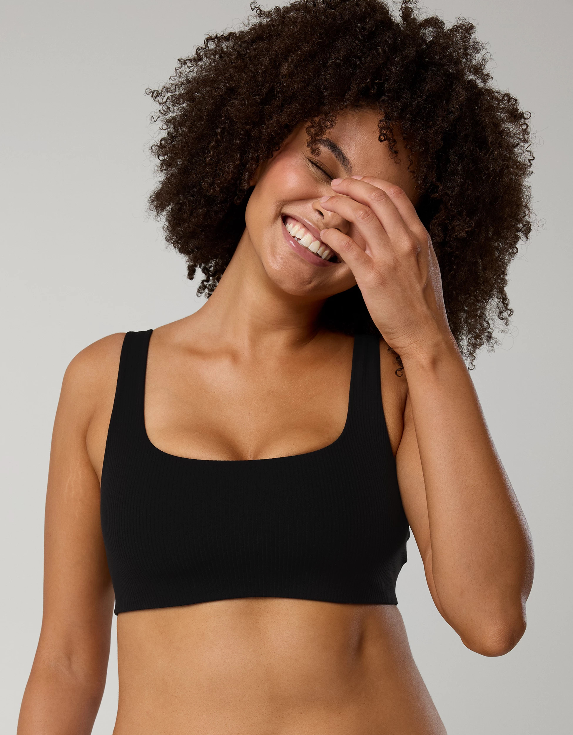 OFFLINE By Aerie Real Me XTRA Ribbed Classic Sports Bra | Aerie