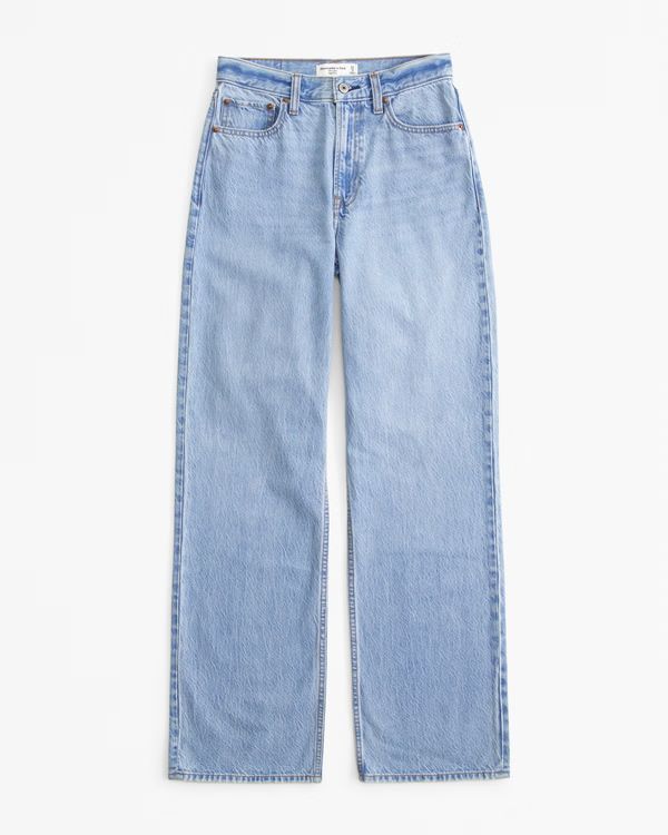 High Rise Loose Jean | Abercrombie & Fitch (US)