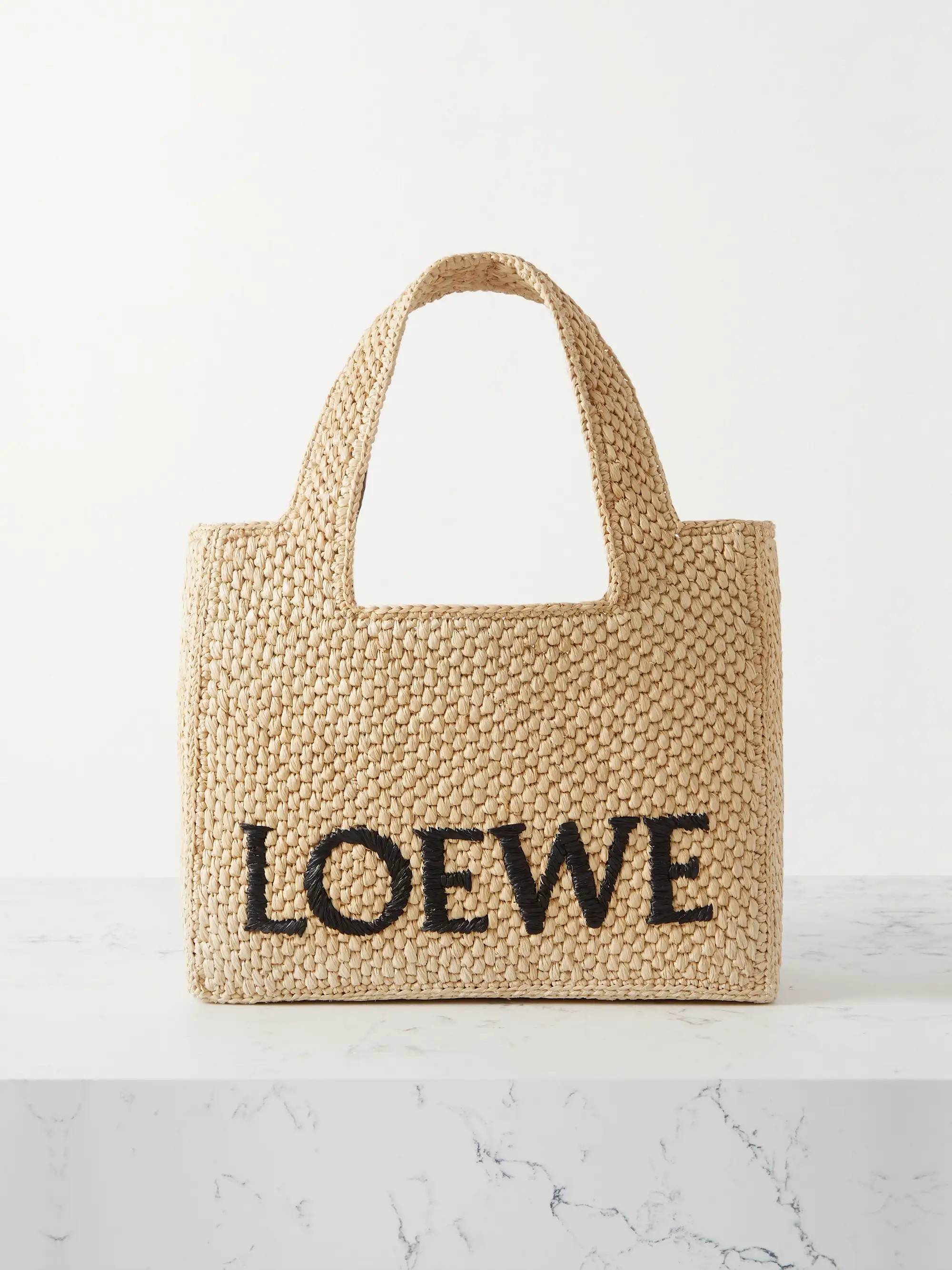 + Paula's Ibiza embroidered raffia tote | NET-A-PORTER (US)